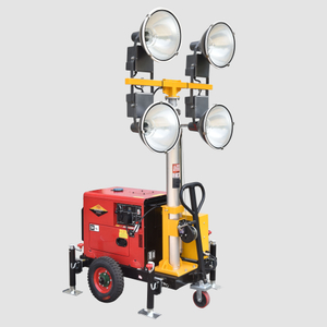 Tour d'éclairage de remorque de générateur diesel portable en gros