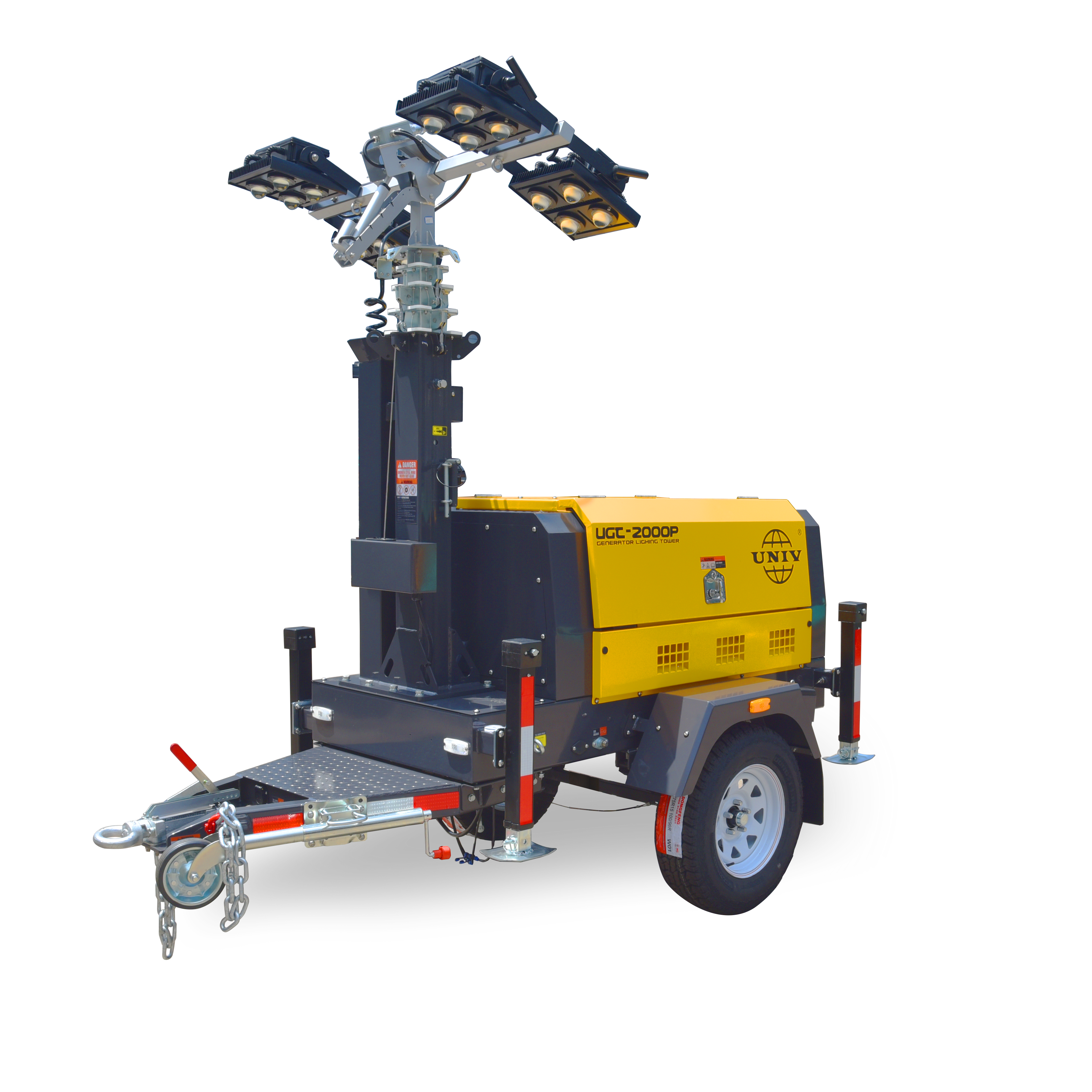 Tour d'éclairage du générateur