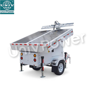 UST-1800 Mobile Trailer Nouvelle tour de lumière portable à énergie verte à énergie verte